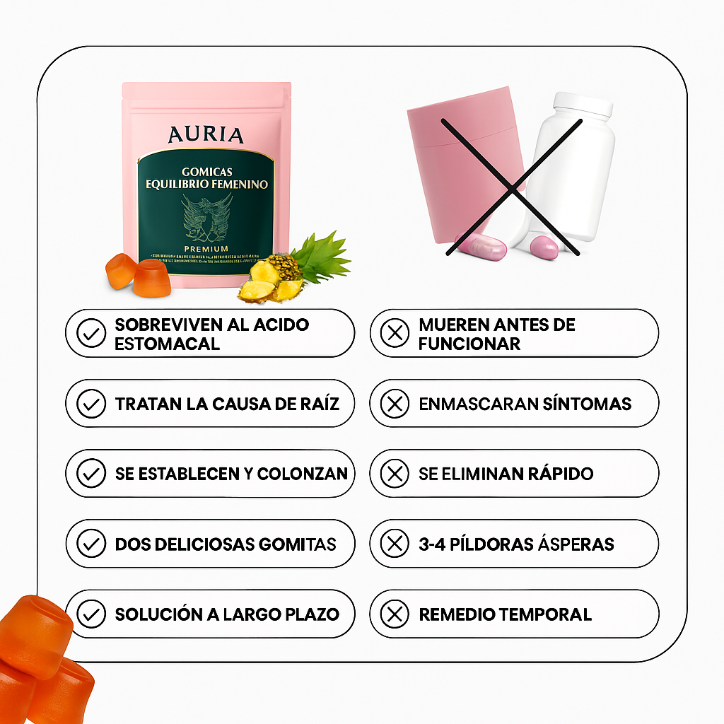 Gomitas para el Equilibrio Femenino